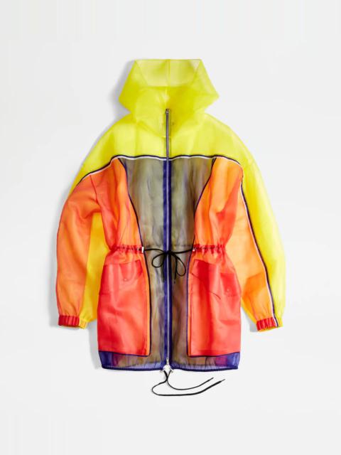 Tod's PATCHWORK WINDBREAKER - YELLOW, RED, BLUE