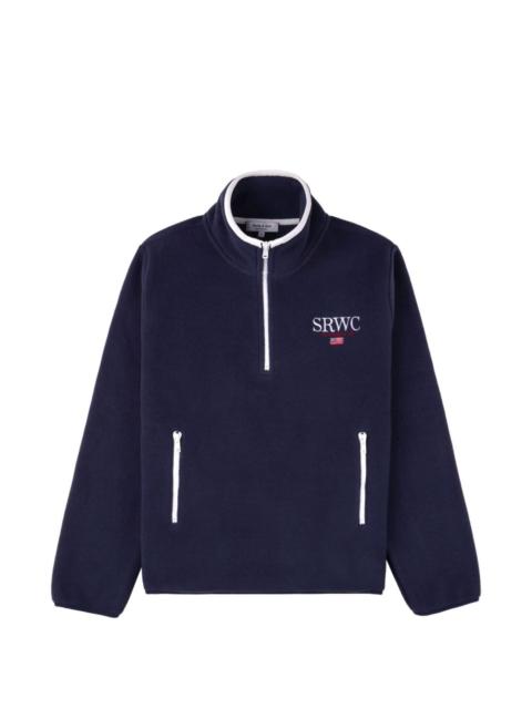 Sporty & Rich zip fleece jacket