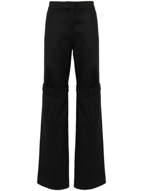 COPERNI layered straight-leg trousers
