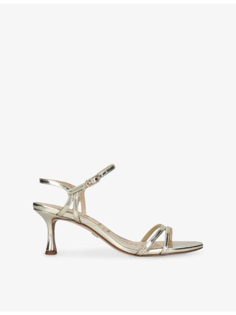 Sam Edelman Presley Leather Heeled Sandals