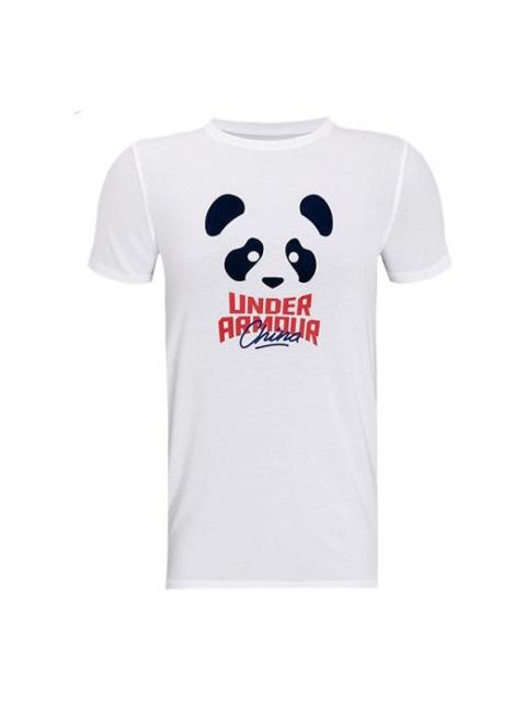Under Armour (WMNS) Under Armour QT China Training Sports Short Sleeve White 1362882-100