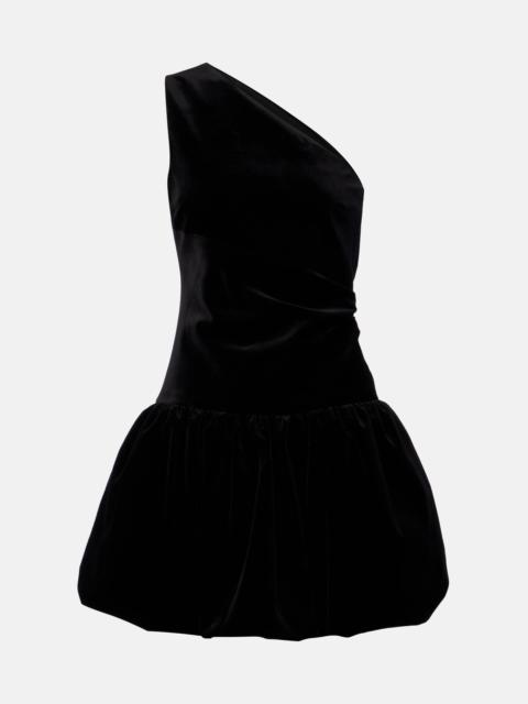 PATOU one-shoulder bubble mini dress