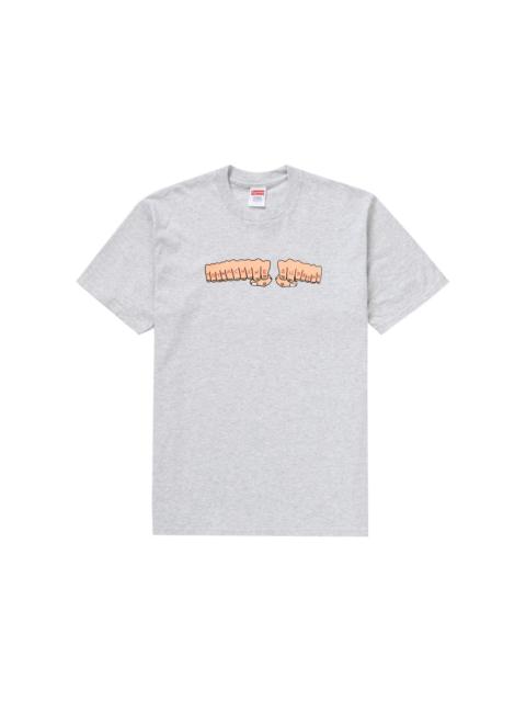 Supreme Supreme Toy Machine Fist Tee Ash Grey