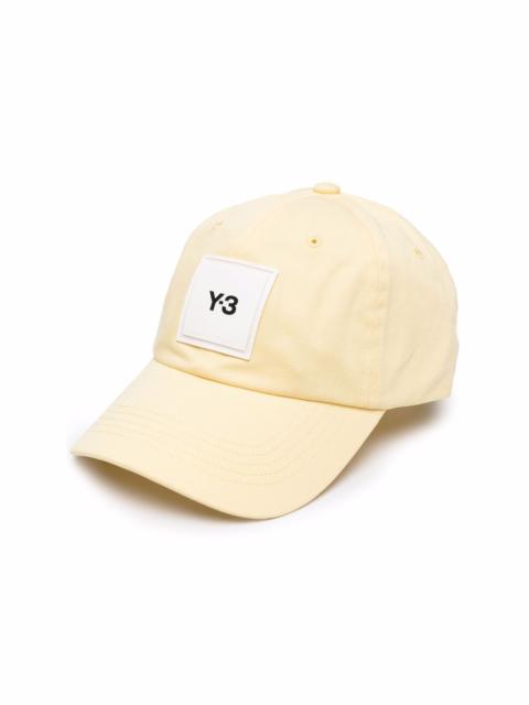 Y-3 logo-patch cotton cap