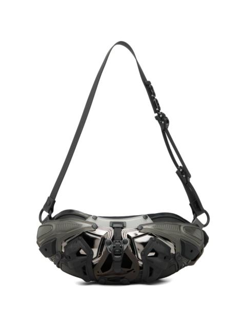 Innerraum Black & Silver Object I82 Crossbody Bag