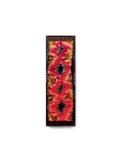 Pierre-Louis Mascia Kanadas geometric patchwork-print fringed scarf