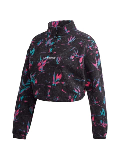 adidas half-zip sweater