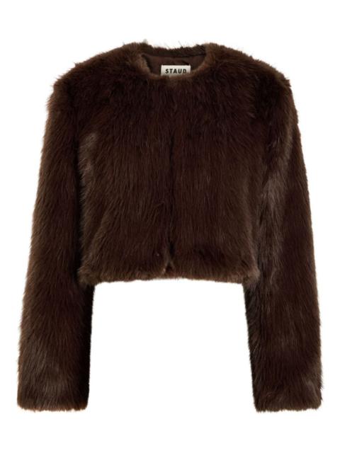 STAUD Casimira faux-fur jacket