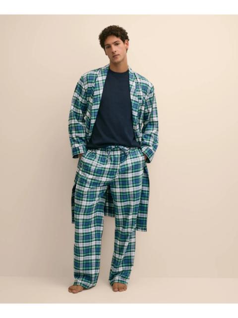 Brooks Brothers Cotton Flannel Plaid Lounge Pants