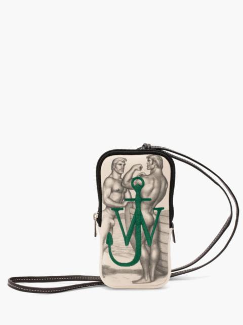 JW Anderson TOM OF FINLAND PHONE POUCH