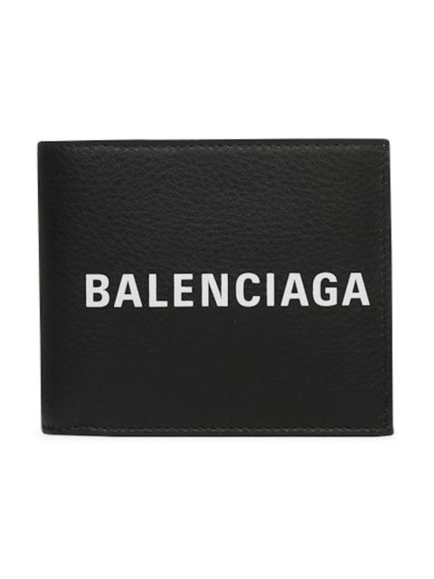 BALENCIAGA Balenciaga Everyday Square Wallet Black/White