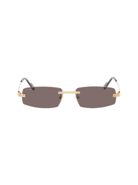 Cartier Gold 'Première de Cartier' Sunglasses