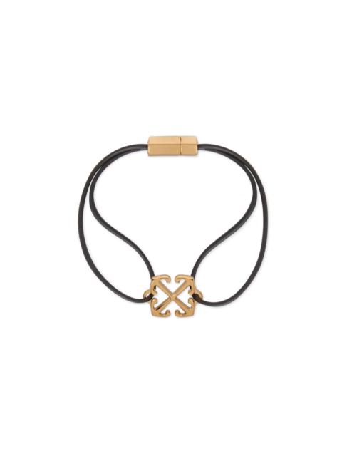 Off-White Enamel Rubber Bracelet
