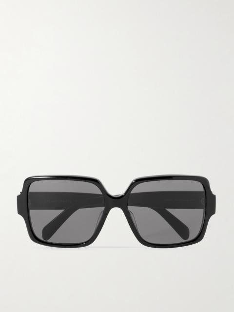 CELINE Triomphe Oversized Square-frame Acetate Sunglasses