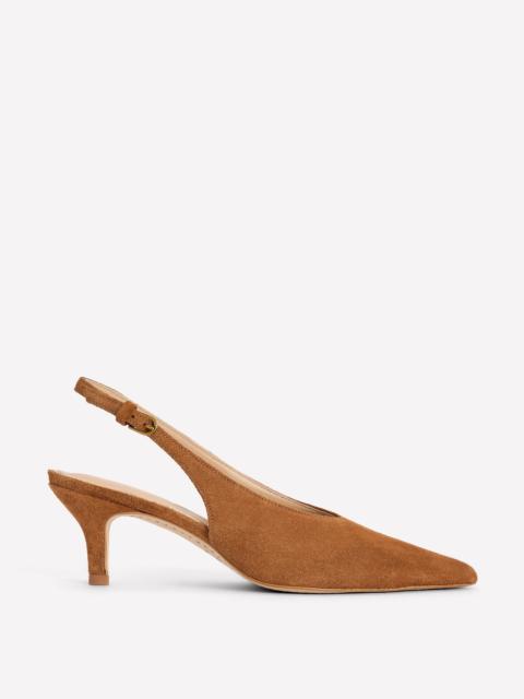 BODEN High Cut Slingback Court-Tan