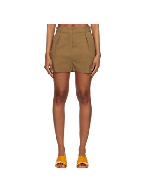 Sportmax Brown Quero Shorts