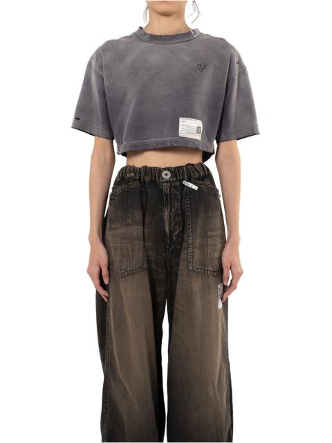 Maison MIHARAYASUHIRO Sun Faded Like Crop T-shirt