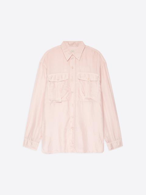 Dries Van Noten SILK MILITARY SHIRT
