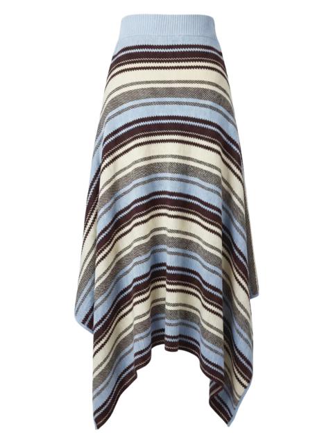 Monse Striped Jacquard Skirt