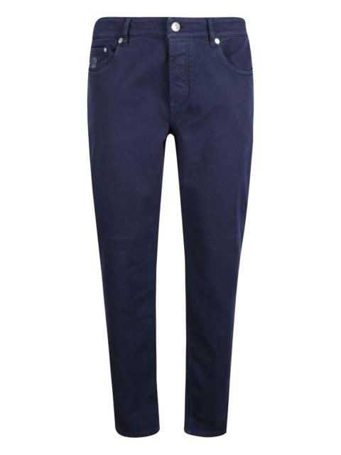 Brunello Cucinelli belt-loop jeans