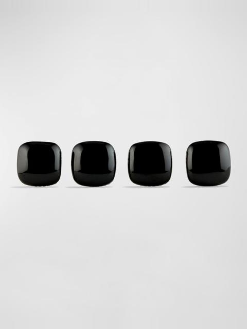 DAVID YURMAN Me's Streamline Cushion Onyx Shirt Studs