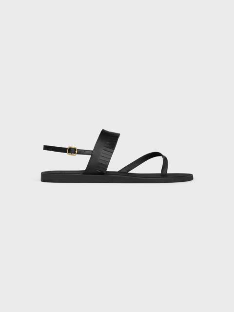 CELINE DAKOTA SANDAL IN Calfskin - Vegetal Tanning