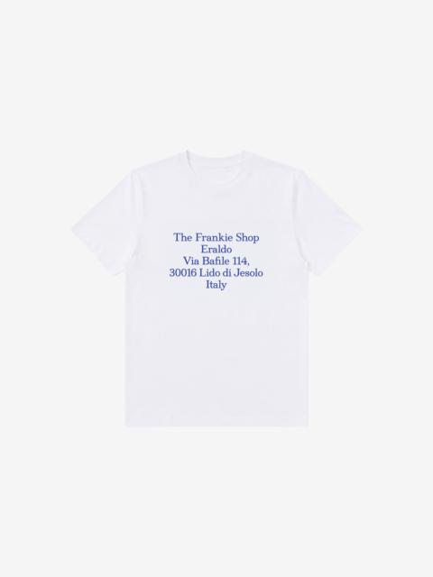 The Frankie Shop TFS Eraldo T-Shirt - White/Blue