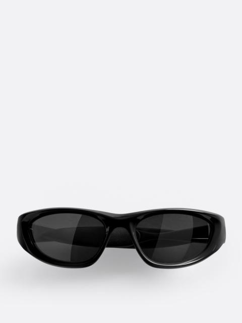 Bottega Veneta Cone Wraparound Sunglasses