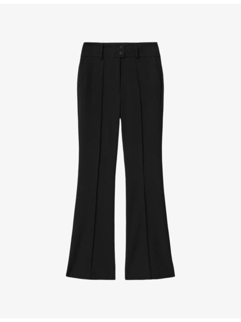 ALLSAINTS Astra Flared Stretch-Woven Trousers