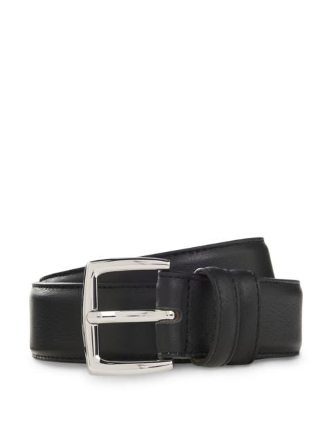 BOSS BOSS BY BECKHAM BELT IN TUMBLED NAPPA LEATHER