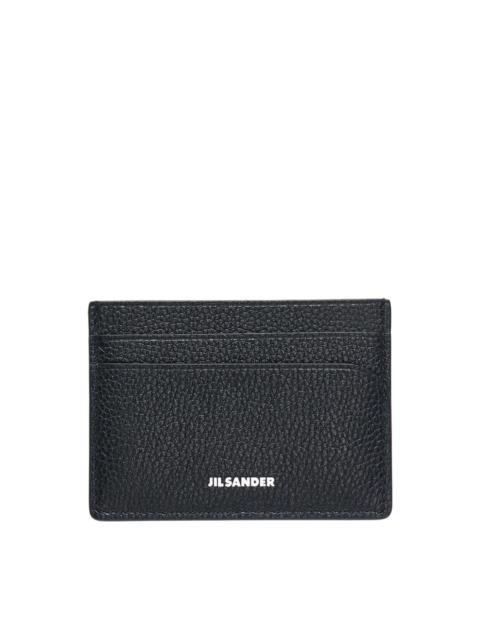 Jil Sander Curve Deep Grainy Card Holder