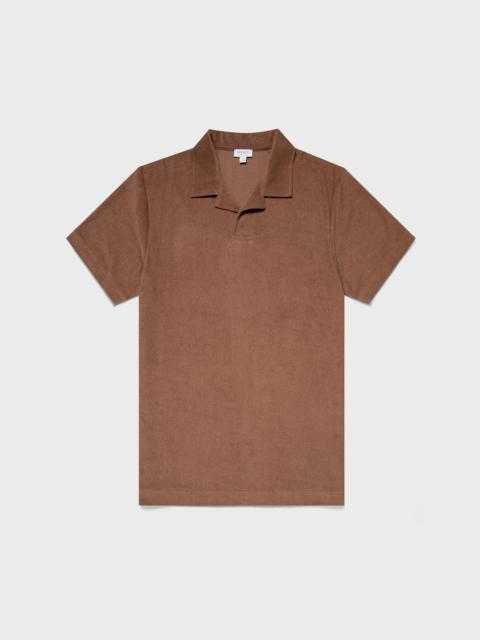 Sunspel Towelling Polo Shirt