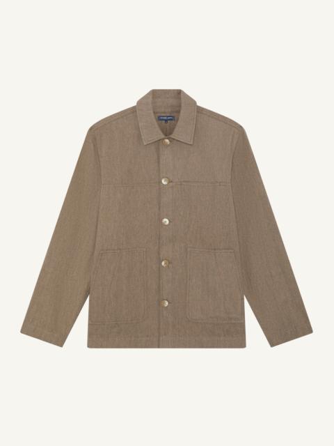 FRESCOBOL CARIOCA BELFORD COTTON-CASHMERE JACKET