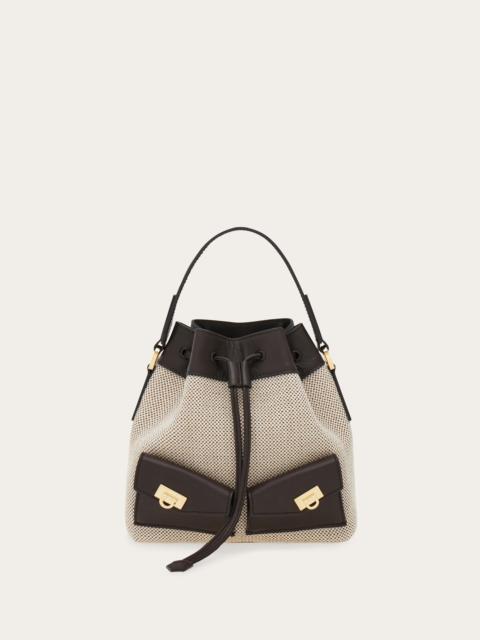 FERRAGAMO Multipocket bucket bag