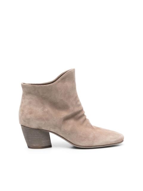 OFFICINE CREATIVE 60mm suede ankle boots