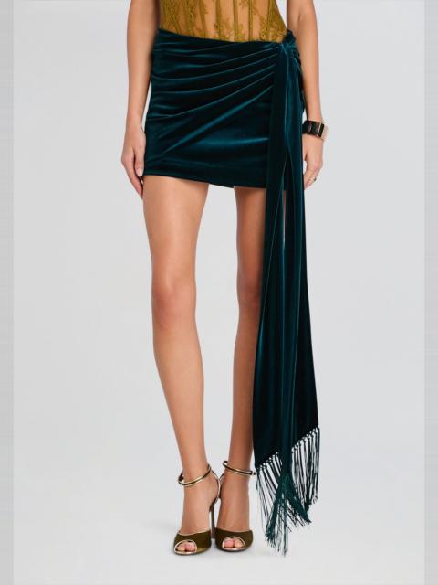 RETROFÊTE IMPERIA VELVET SKIRT