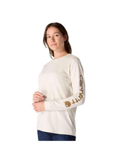 Carhartt Women's Dearborn Loose LS Logo T-Shirt