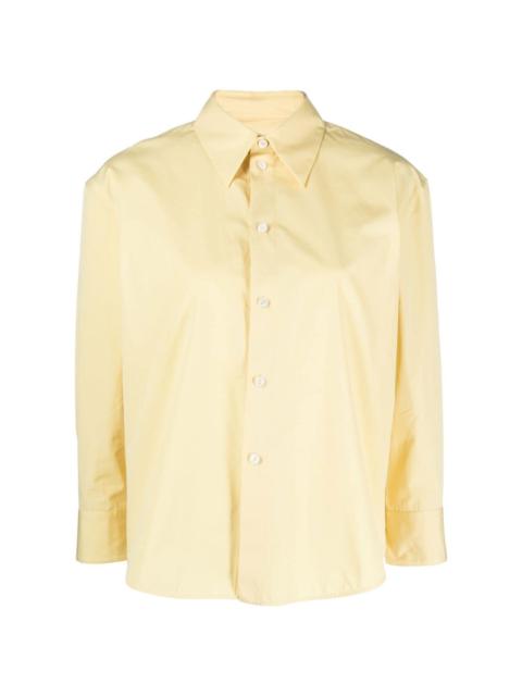 long-sleeve cotton shirt