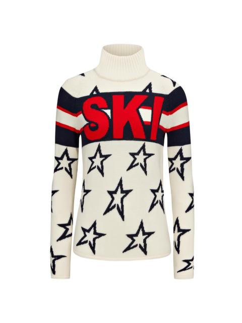 PERFECT MOMENT Women's Brixen Wool Sweater - Snow White