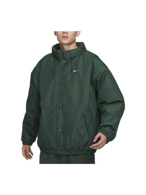 Nike Sportswear Solo Swoosh Puffer Jacket 'Green' FB7853-323