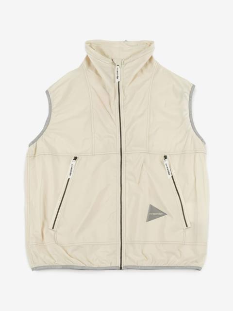 and Wander Pertex logo-print wind vest