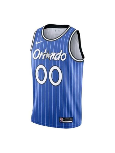 Nike Nike Fan Edition Orlando Magic NBA Retro Jersey Blue AJ1973-482