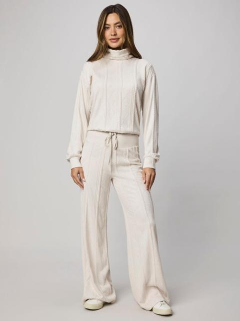 Splendid Cable Lounge Wide Leg Pant