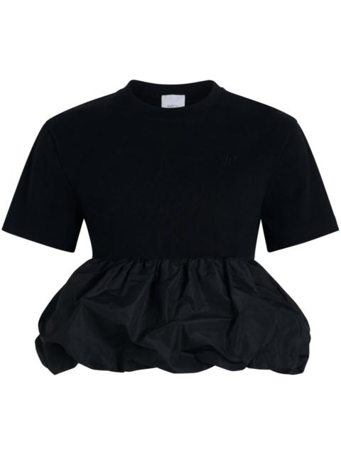 PATOU ruffle-hem T-shirt