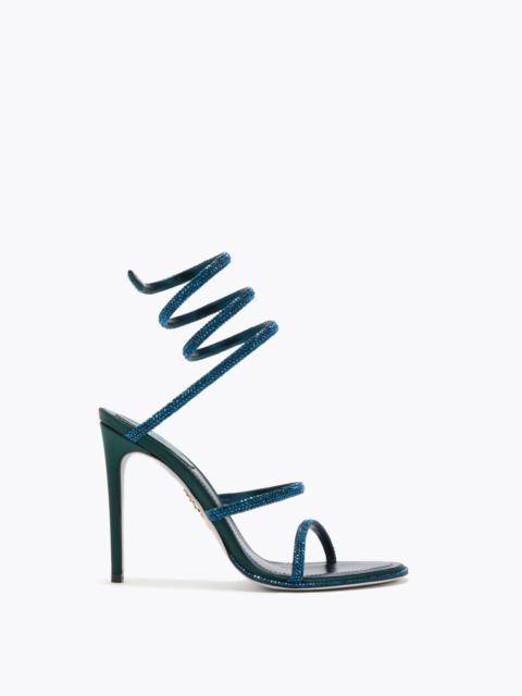RENE CAOVILLA CLEO TEAL SANDAL 105