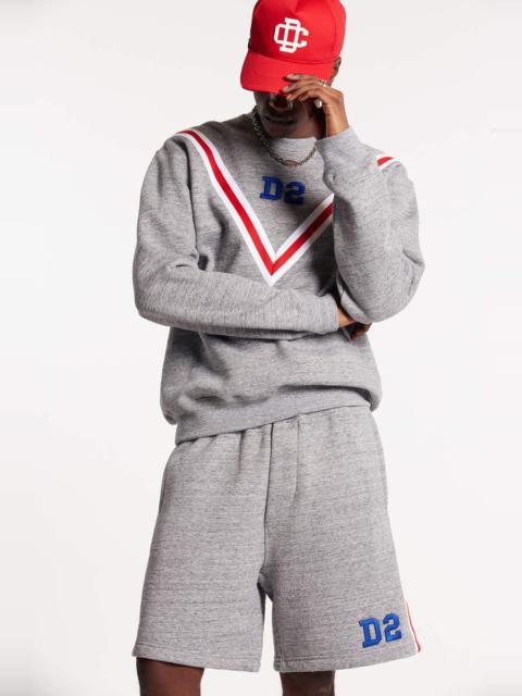 DSQUARED2 D2 COOL CREWNECK SWEATSHIRT