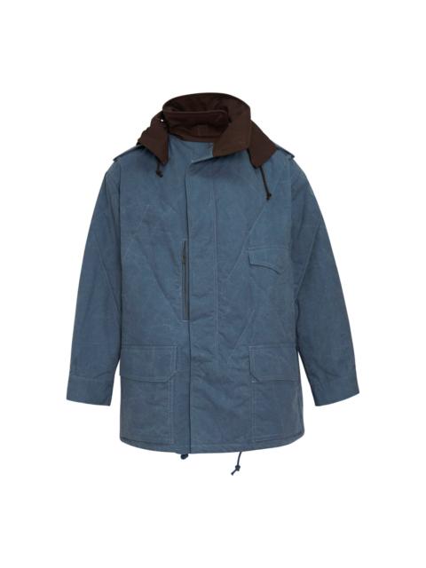 Yohji Yamamoto Hooded Stitch Blouson Coat