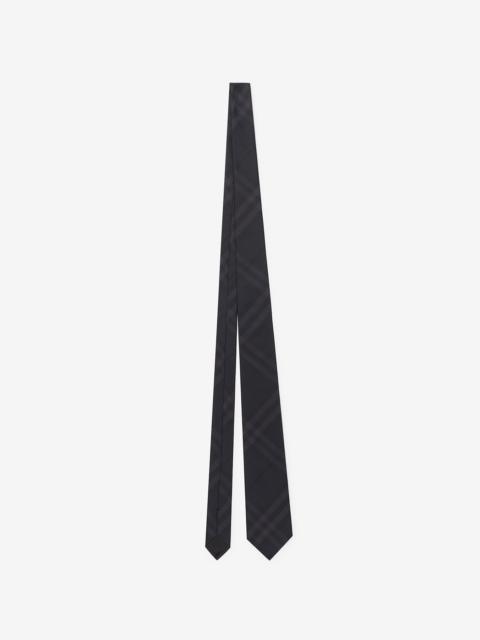 Burberry Check Silk Tie
