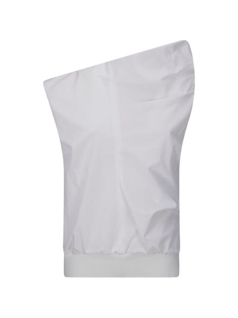 sacai poplin pullover top