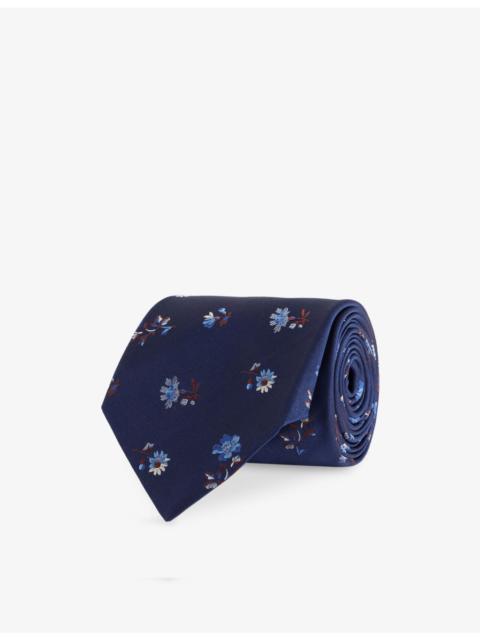 Paul Smith Floral Silk Tie
